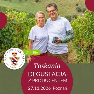 DEGUSTACJA Z PRODUCENTEM 27.11.2026 Poznań